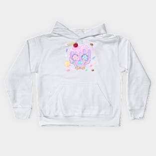 Candy Skull (2) Kids Hoodie